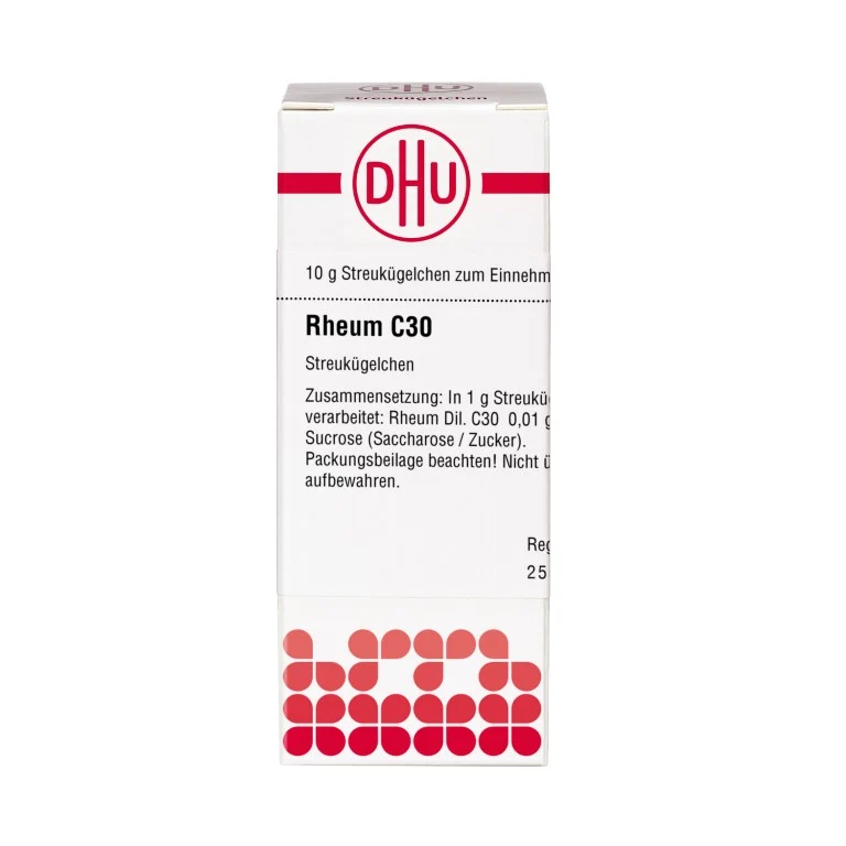 Rheum C30 DHU Globuli, 10 g Globuli