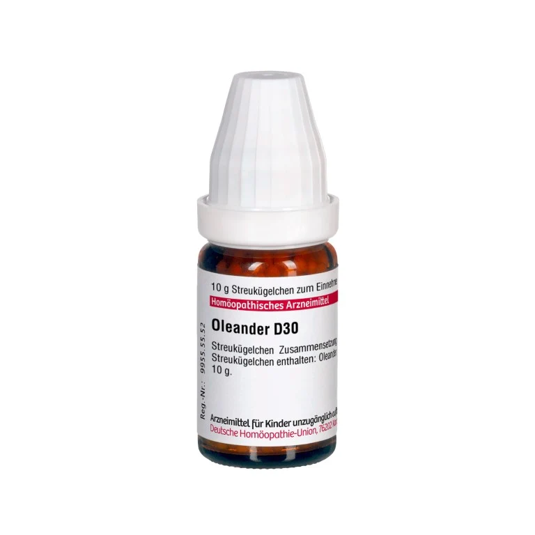 Oleander D30 DHU Globuli, 10 g Globuli