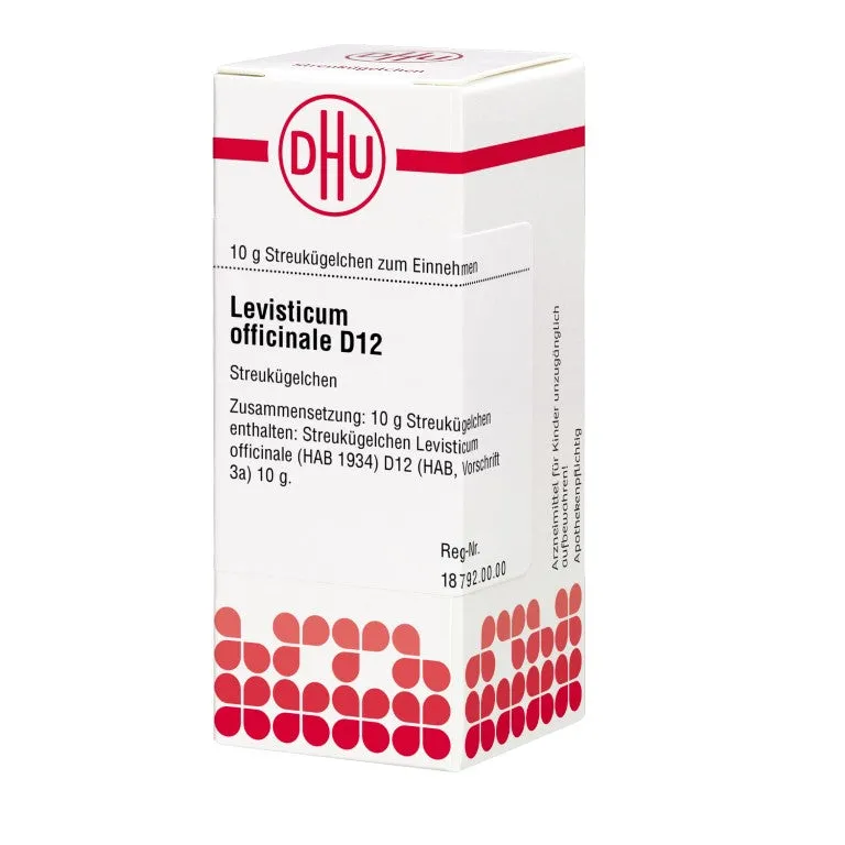 Levisticum officinalis D12 DHU Globuli, 10 g Globuli