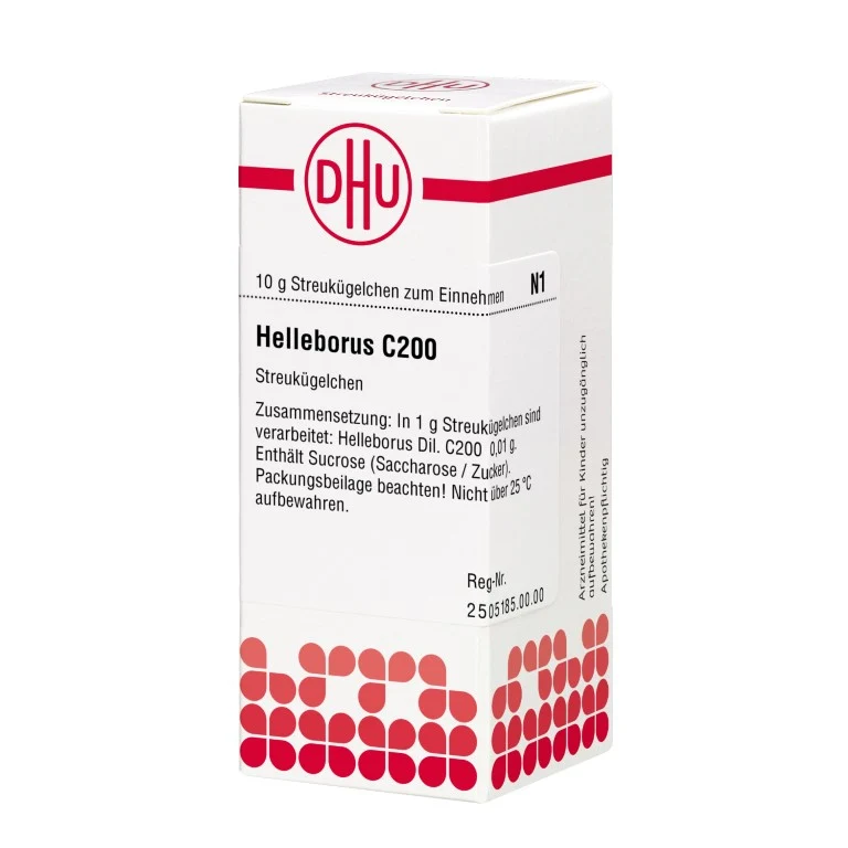 Helleborus C200 DHU Globuli, 10 g Globuli