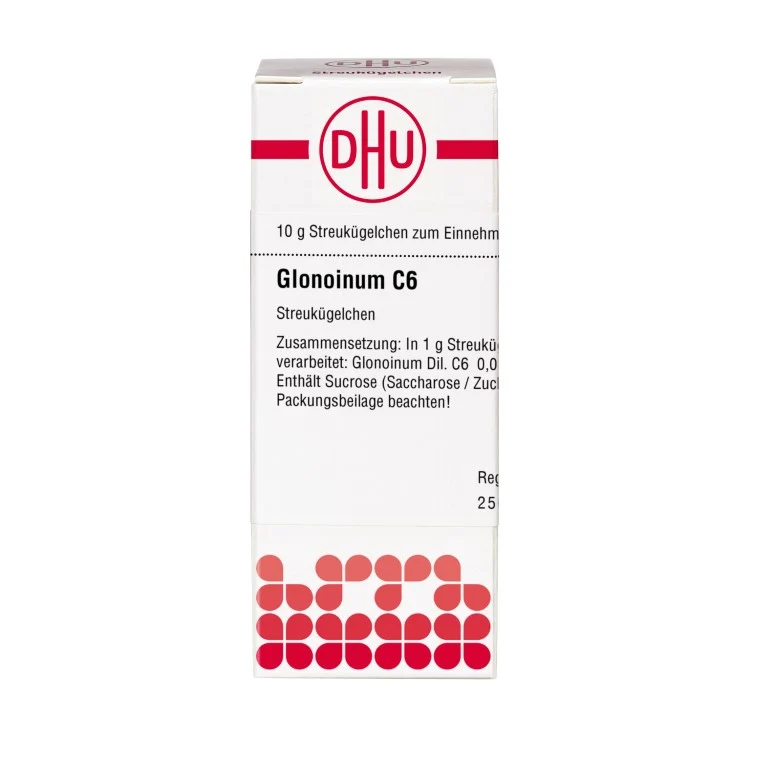 Glonoinum C6 DHU Globuli, 10 g Globuli