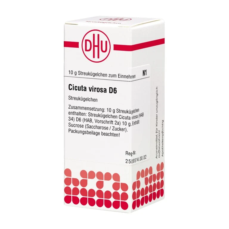 Cicuta virosa D6 DHU Globuli, 10 g Streukügelchen