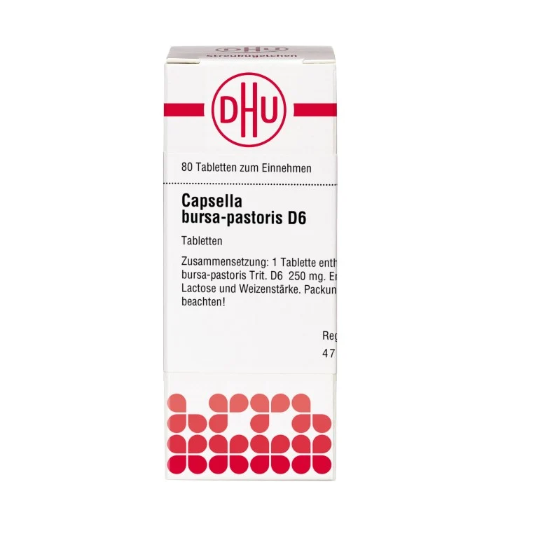 Capsella bursa-pastoris D6 DHU Tabletten, 80 St. Tabletten