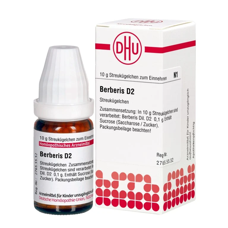 Berberis D2 DHU Globuli, 10 g Globuli