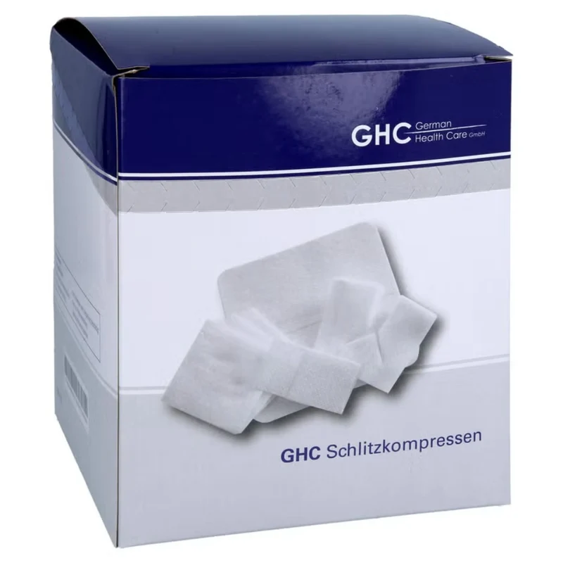 GHC Schlitzkompressen 25 x 2 Set, 1 St. Kompressen