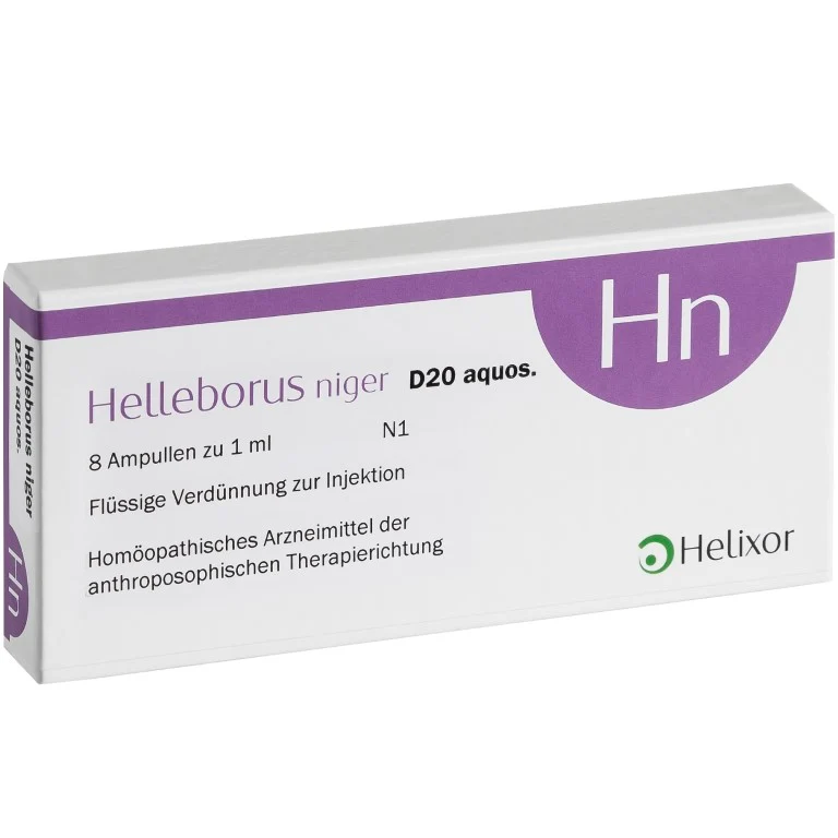 Helleborus niger aquos. D20, 8 St. Ampullen