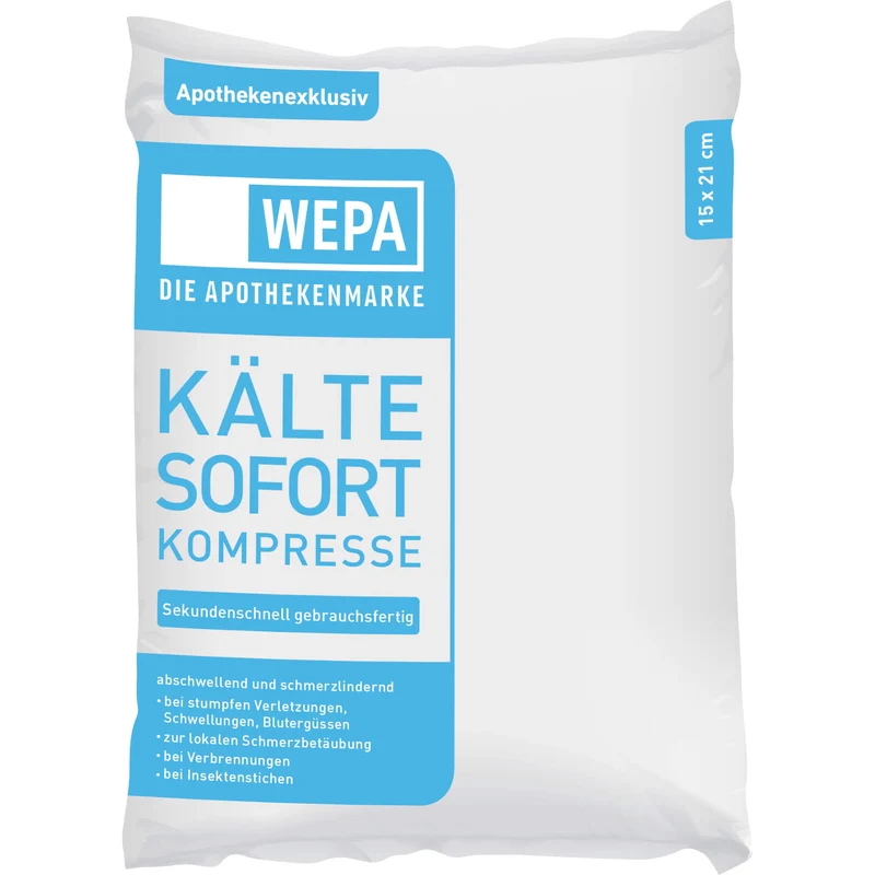 Kälte-Sofort-Kompresse 15x21cm, 1 St. Kompressen