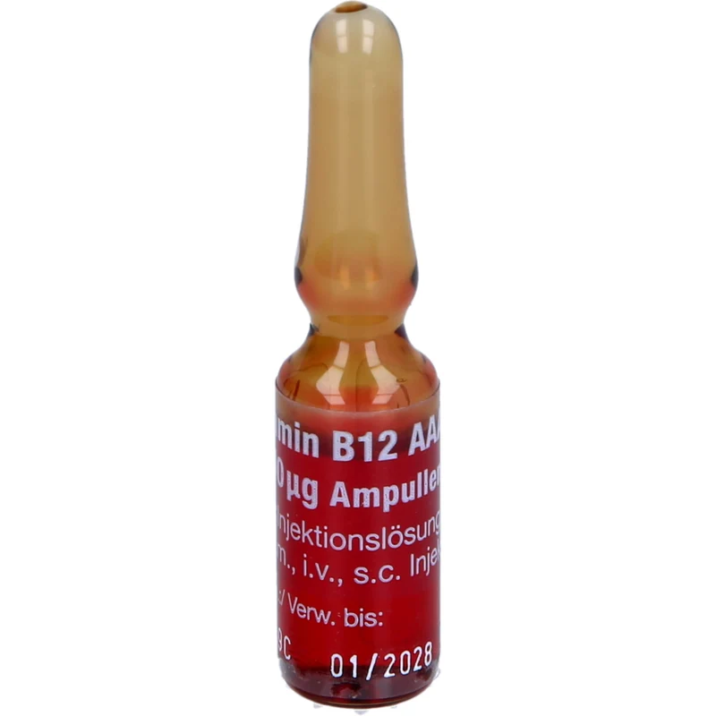 Vitamin B12 AAA 1000 µg Ampullen, 10 St. Ampullen