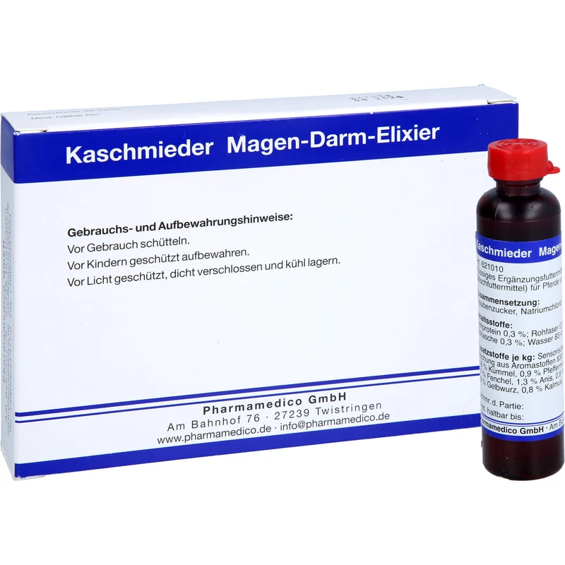 Kaschmieder Magen-Darm-Elixier für Pferde Mischung, 108 ml Lösung