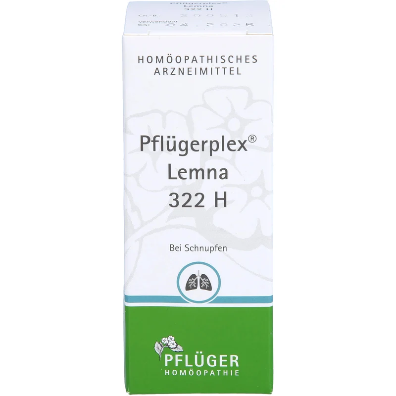 Pflügerplex Lemna 322H Tabletten bei Erkrankungen der Atemorgane, 100 St. Tabletten