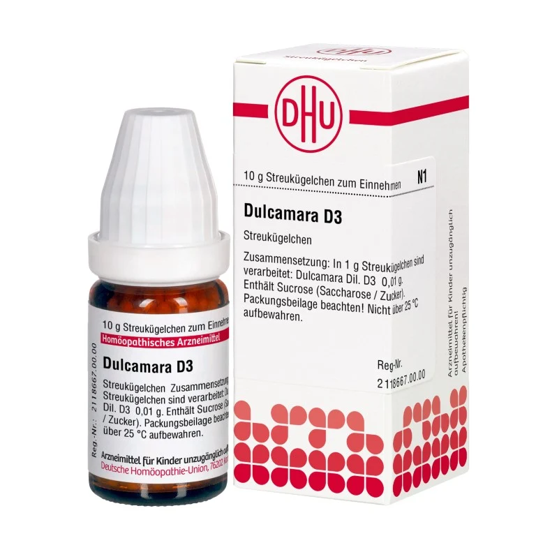 Dulcamara D3 DHU Globuli, 10 g Streukügelchen