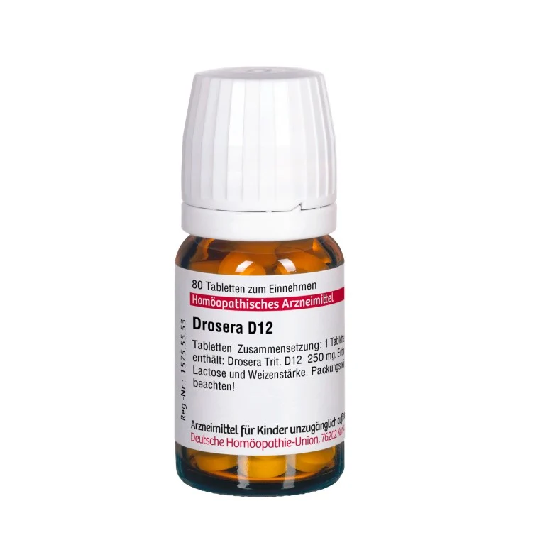 Drosera D12 DHU Tabletten, 80 St. Tabletten