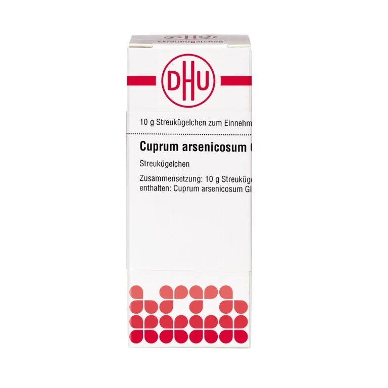 Cuprum arsenicosum C30 DHU Globuli, 10 g Globuli