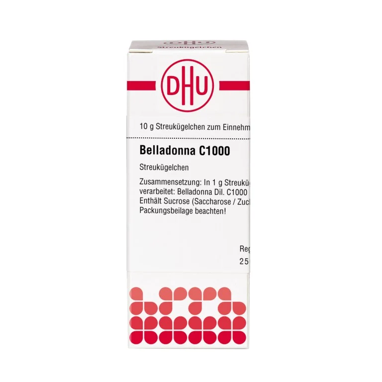 Belladonna C1000 DHU Globuli, 10 g Globuli