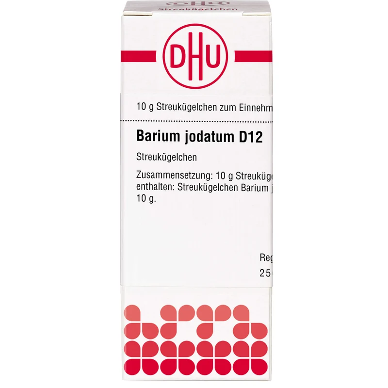 Barium jodatum D12 DHU Globuli, 10 g Globuli