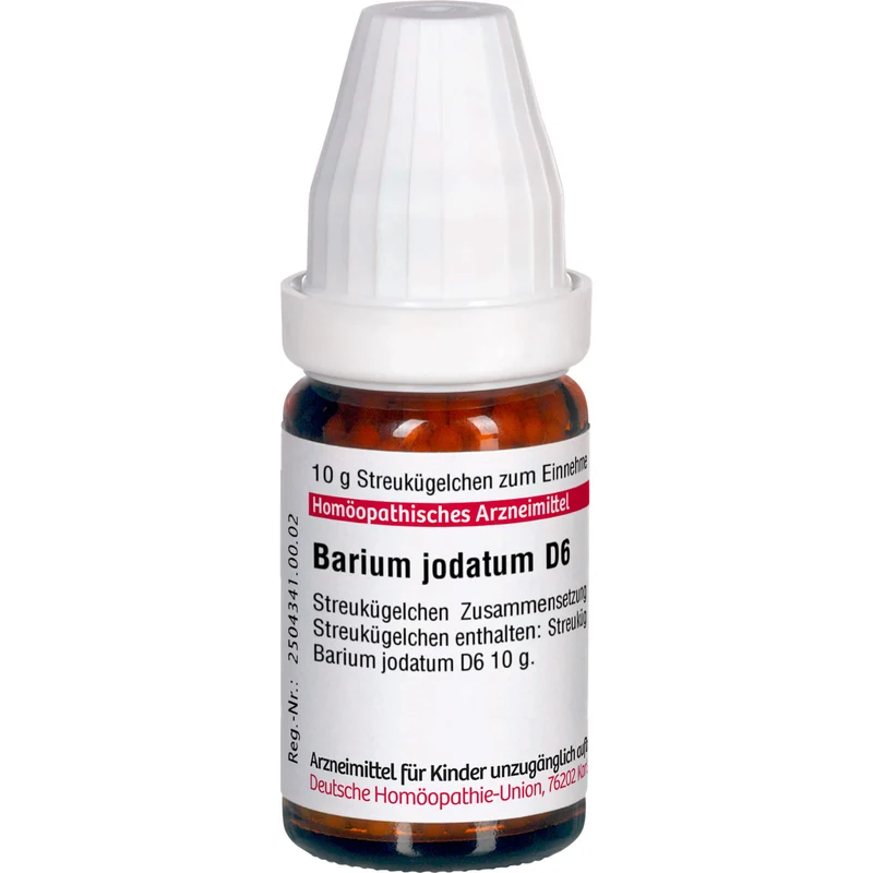Barium jodatum D6 DHU Globuli, 10 g Globuli