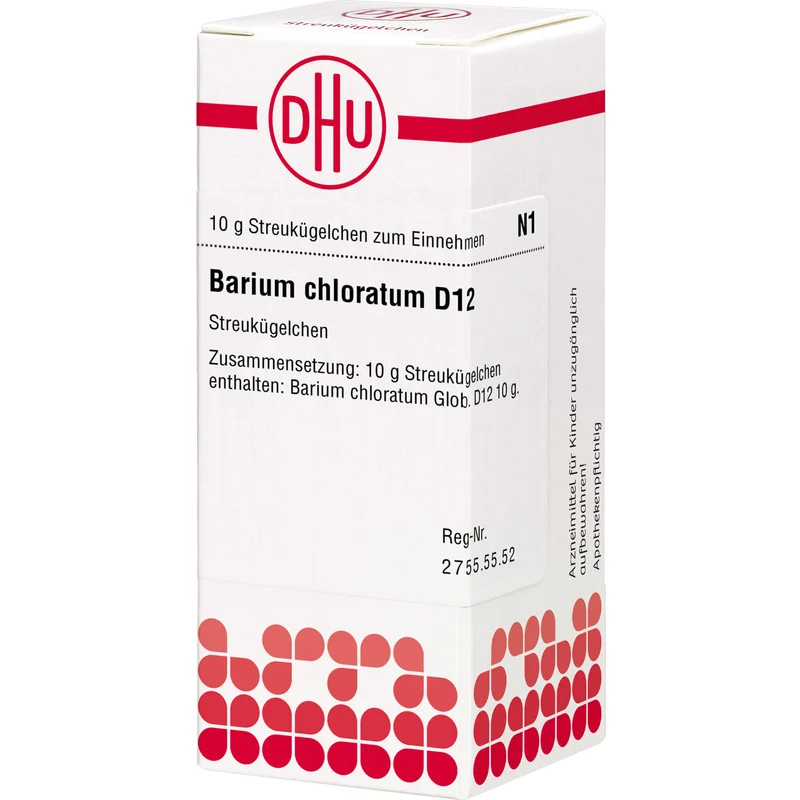 Barium chloratum D12 DHU Globuli, 10 g Globuli