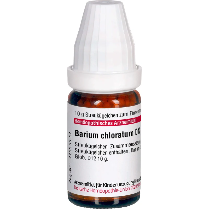 Barium chloratum D12 DHU Globuli, 10 g Globuli