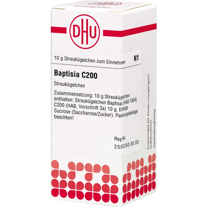 Baptisia C200 DHU Globuli, 10 g Globuli