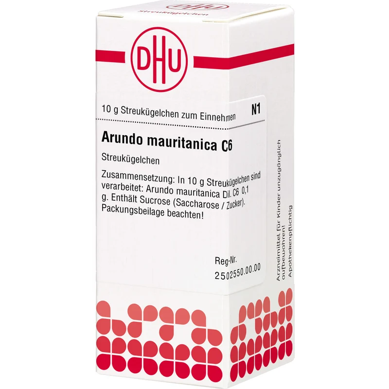 Arundo mauritanica C6 DHU Globuli, 10 g Globuli