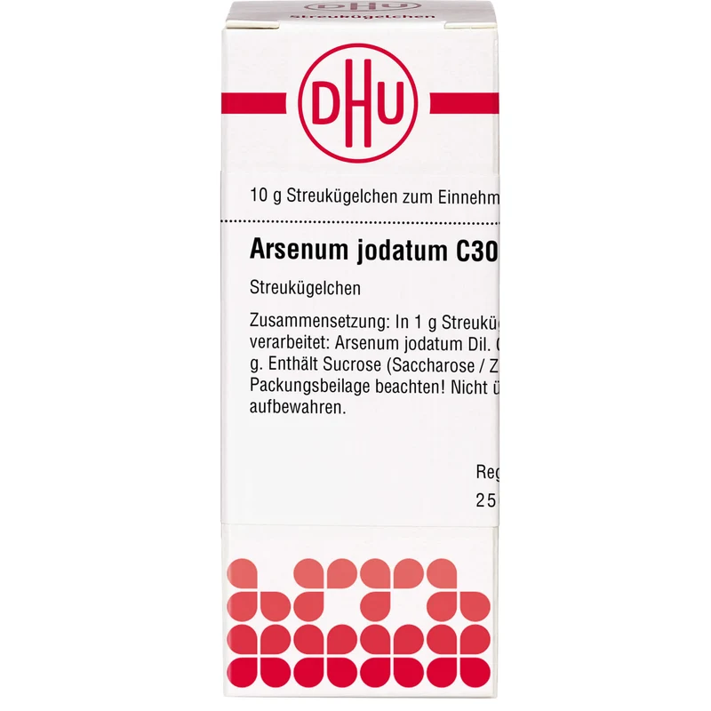 Arsenum jodatum C30 DHU Globuli, 10 g Globuli