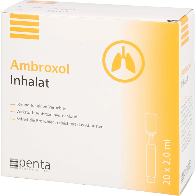 Ambroxol Inhalat 15 mg/2 ml, 40 ml Lösung