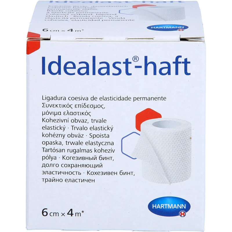 HARTMANN Idealast-haft Idealbinde 6 cm x 4 m, 1 St. Packung