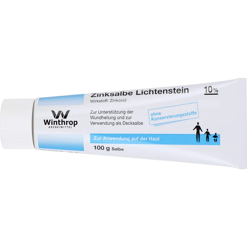 Zinksalbe Lichtenstein 10 %, 100 g Salbe
