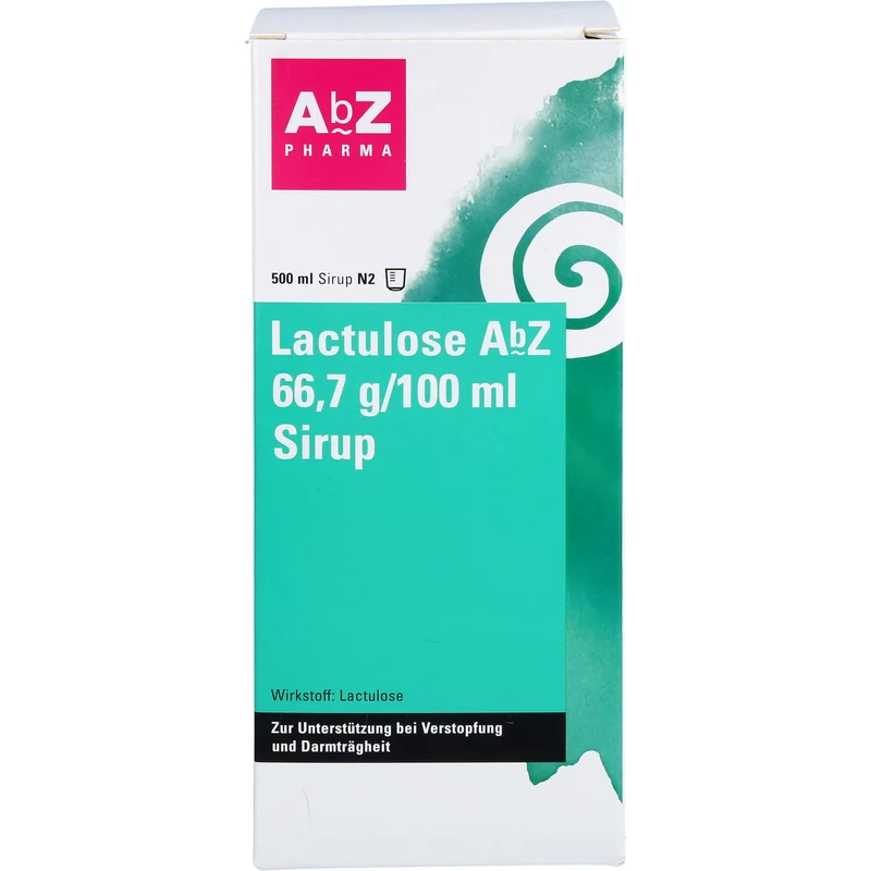 Lactulose AbZ 66,7 g/100 ml Sirup, 500 ml Lösung
