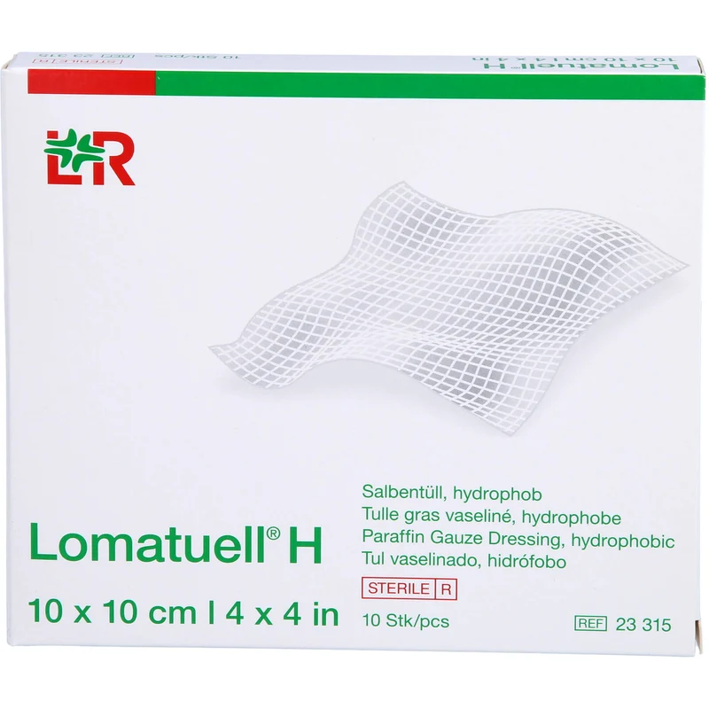 Lomatuell H 10x10cm, 10 St. Verband