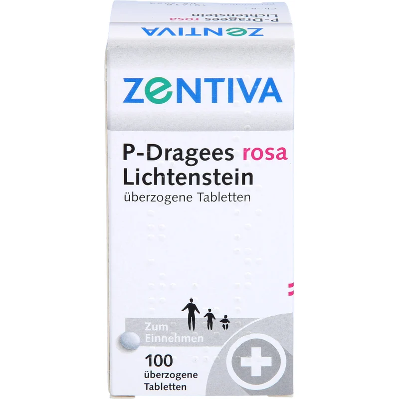 P-Dragees rosa LichtensteinTabletten, 100 St. Tabletten