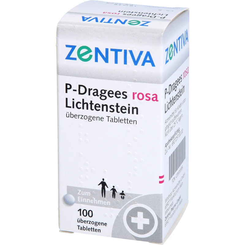 P-Dragees rosa LichtensteinTabletten, 100 St. Tabletten