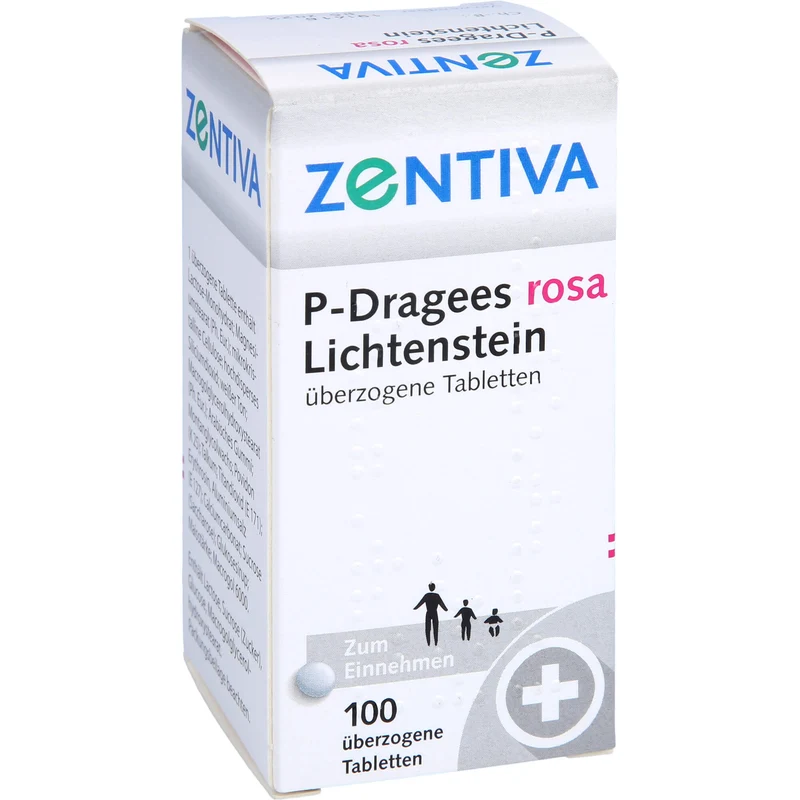 P-Dragees rosa LichtensteinTabletten, 100 St. Tabletten