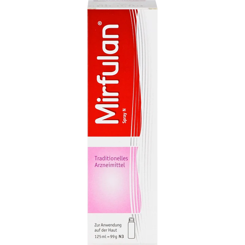 Mirfulan Spray N Wund- und Heilsalbe, 125 ml Lösung