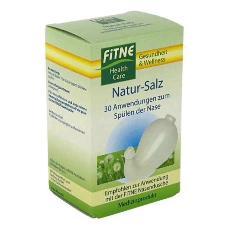 FITNE Natur-Salz zum Spülen in der Nase, 30 St. Beutel