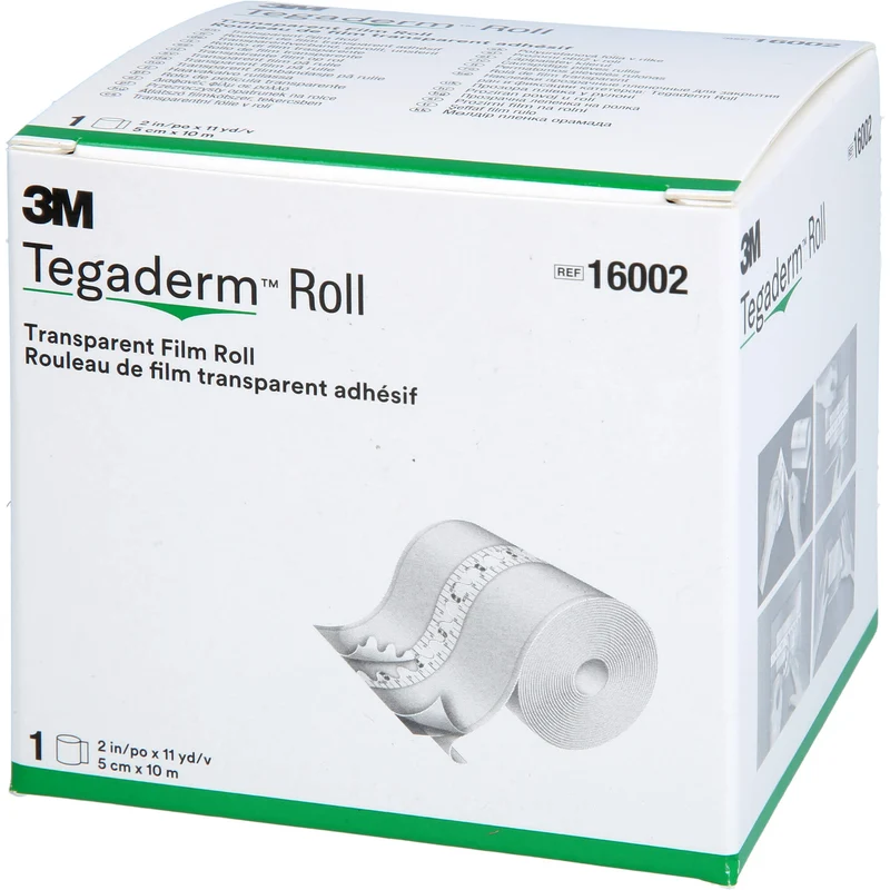Tegaderm Rolle 5 cm x 10 m, 1 St. Pflaster