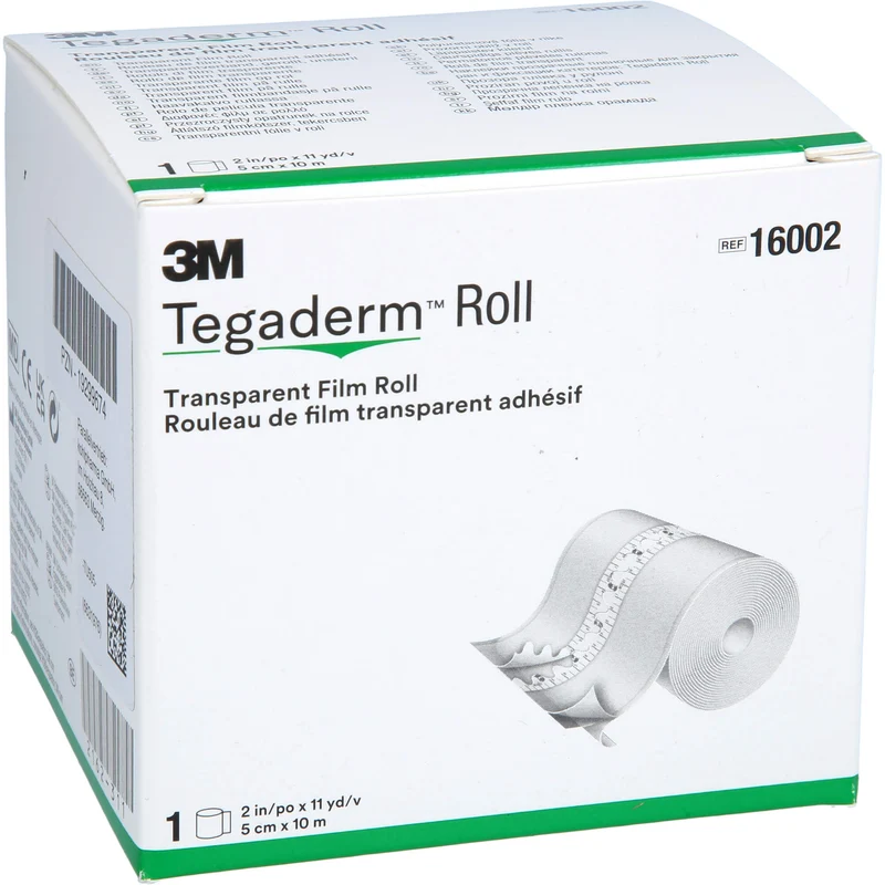 Tegaderm Rolle 5 cm x 10 m, 1 St. Pflaster