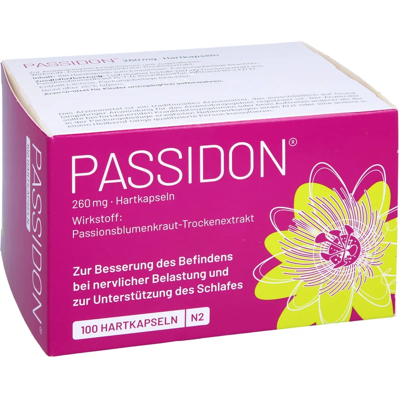 Passidon Kapseln zur Behandlung von nervösen Unruhezuständen, 100 St. Kapseln
