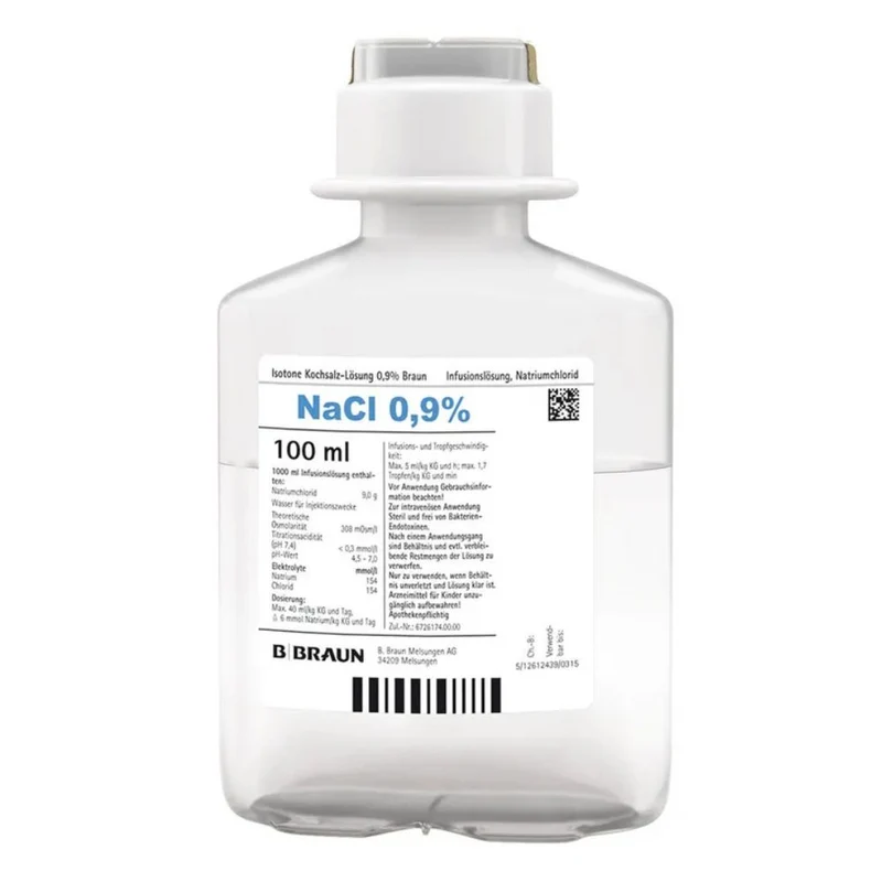 BRAUN Isotone Kochsalz-Lösung 0,9 % Infusionslösung, 2000 ml Lösung