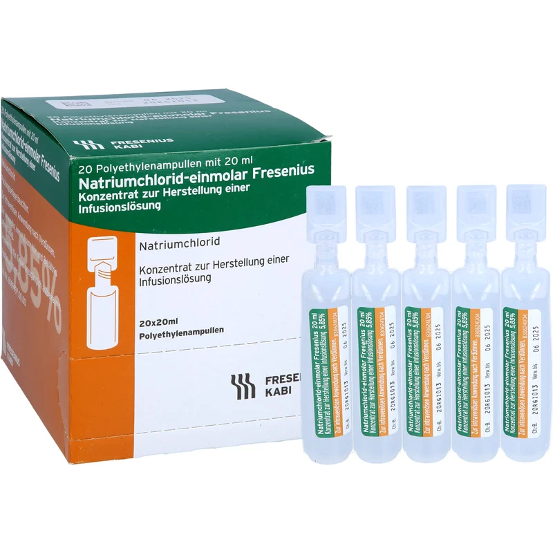 FRESENIUS KABI Natriumchlorid-einmolar Fresenius Konzentrat, 400 ml Lösung
