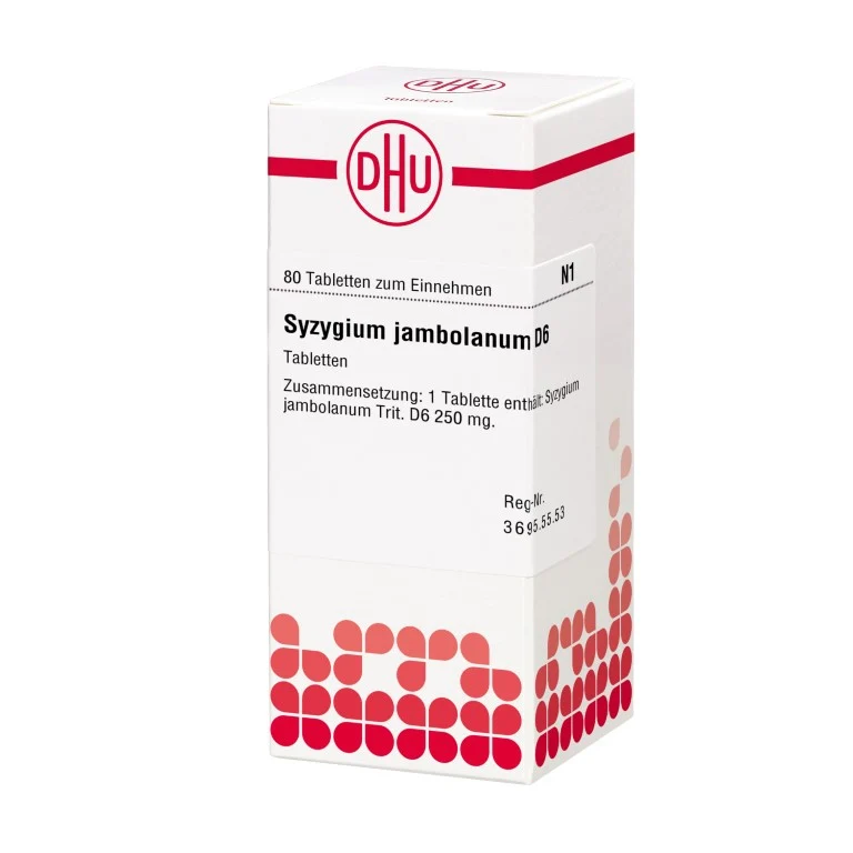 Syzygium jambolanum D6 DHU Tabletten, 80 St. Tabletten
