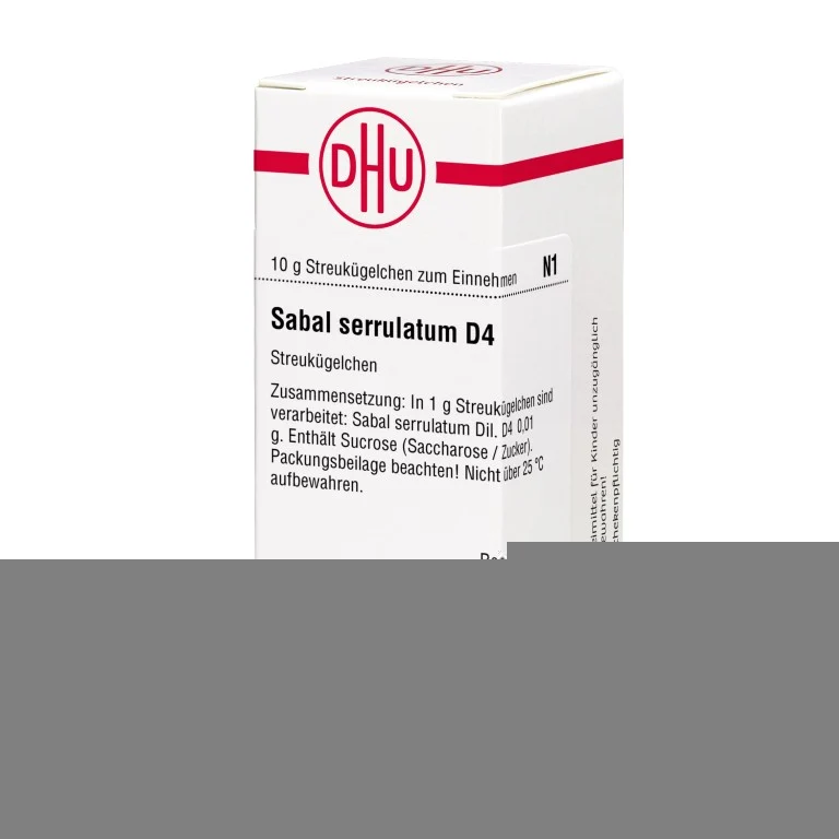 Sabal serrulatum D4 DHU Globuli, 10 g Globuli