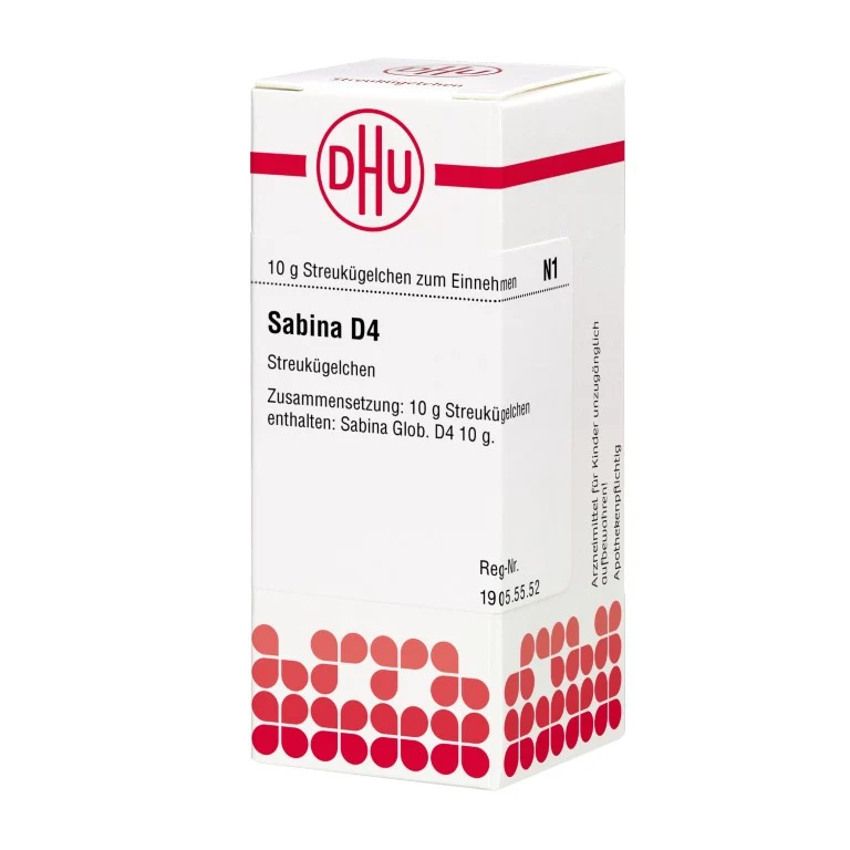 Sabina D4 DHU Globuli, 10 g Globuli
