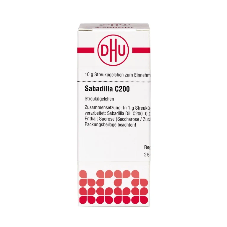 Sabadilla C200 DHU Globuli, 10 g Globuli