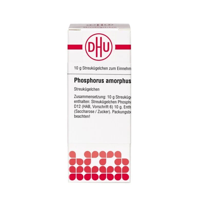 Phosphorus amorphus D12 DHU Globuli, 10 g Globuli