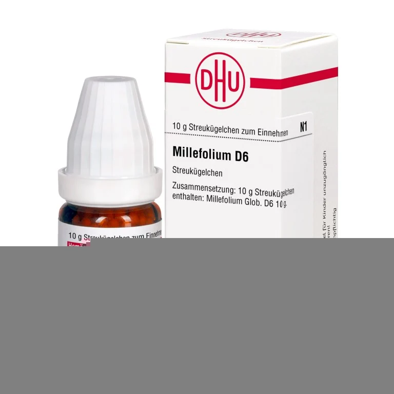 Millefolium D6 DHU Globuli, 10 g Globuli
