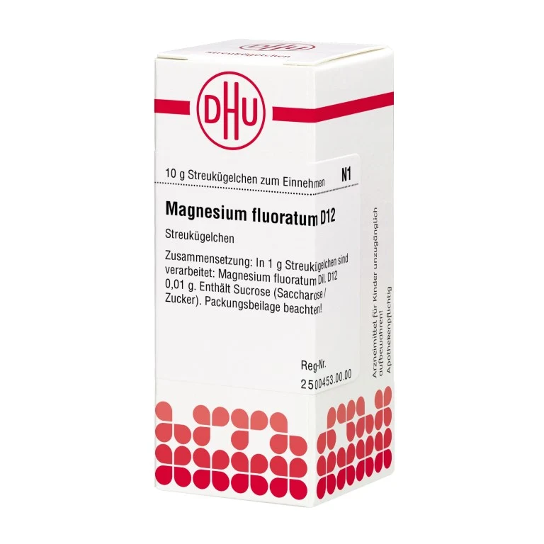 Magnesium fluoratum D12 DHU Globuli, 10 g Globuli