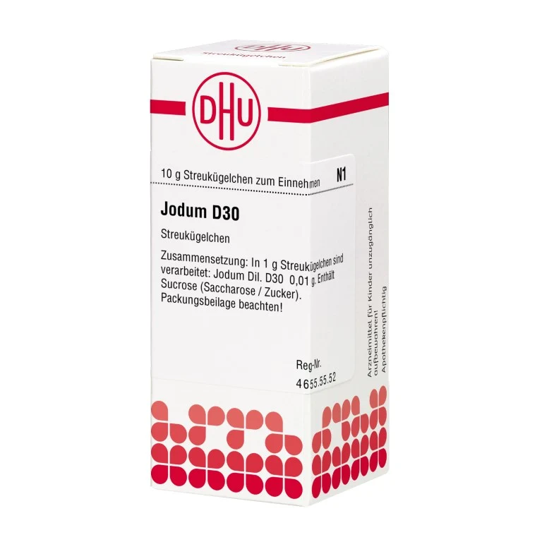 Jodum D30 DHU Globuli, 10 g Globuli