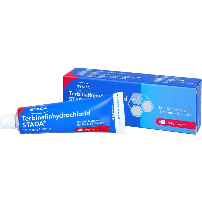 Terbinafinhydrochlorid STADA 10mg/g Creme, 30 g Creme