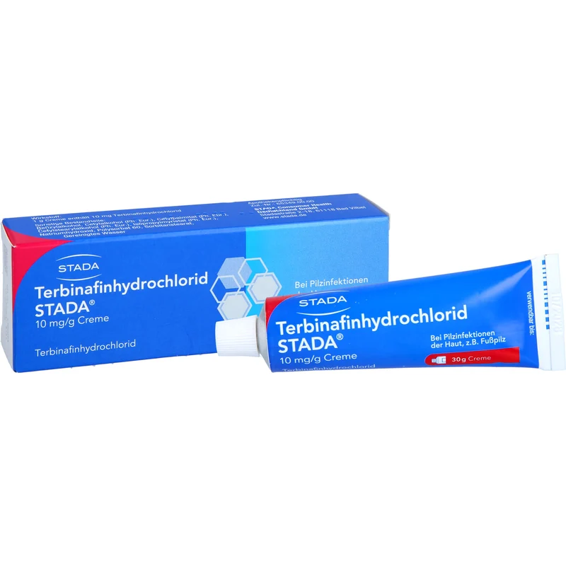 Terbinafinhydrochlorid STADA 10mg/g Creme, 30 g Creme